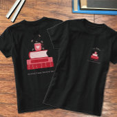 Red Books School T - Shirt für Bibliothekare mit N