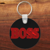 Red Boss Schlüsselanhänger (Vorderseite)