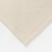 Red Boston Terrier an einem tropischen Sommerstran Fleecedecke (Ecke)