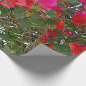 Red Bougainvillea Geschenkpapier (Ecke)