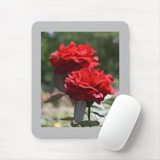 Red Bouquet Mousepad (Mit Mouse)