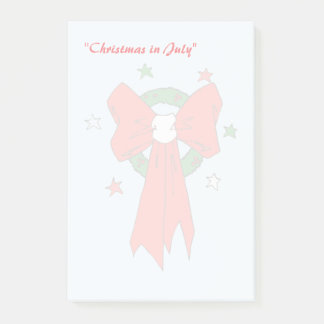 Red Bow - Anmerkungen Post-it Klebezettel