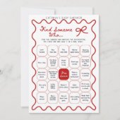 Red Bow Baby Shower - Editable Name, 5x7 Invitatio Einladung (Vorderseite)