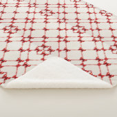Red Bow Blanket: Stil und Komfort kombiniert Sherpadecke (3/4)