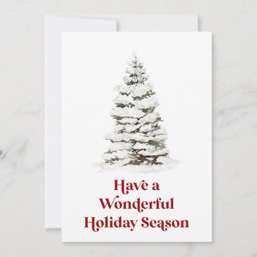 Red Bow Christmas Party Invitation Holiday Dinner Einladung (Rückseite)