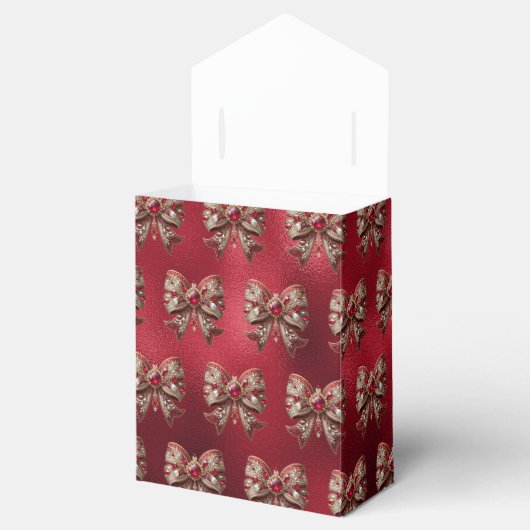 Red Bow Holiday Geschenkboxen Geschenkschachtel (Geöffnet)