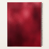 Red Bow Holiday Planer (Rückseite)