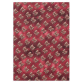 Red Bow Holiday Tableclout Tischdecke (Vorderseite)