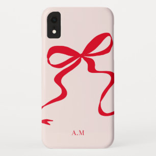 Red Bow Illustration Case-Mate Iphone XS Hülle