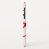 Red Bow Illustration Case-Mate Iphone XS Hülle (Hinten/Links)