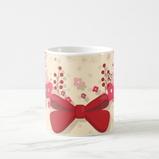 Red Bow Kaffeetasse (Mittel)