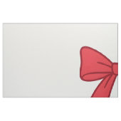 Red Bow Muster mit Liebe ummantelt Stoff (Fat Quarter (45,7 x 55,9 cm))