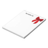Red Bow Notizblock (Rotiert)