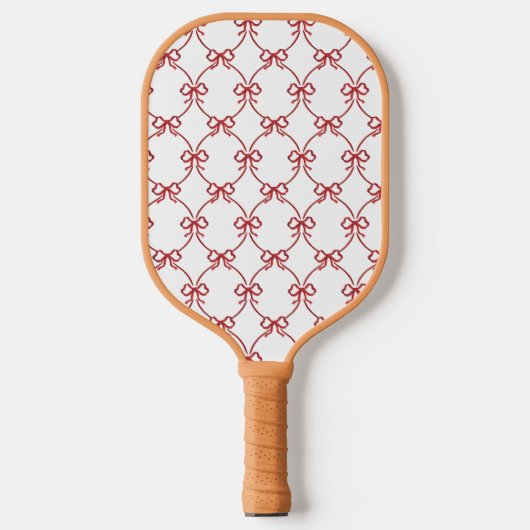 Red Bow Pickleball Paddle (Vorderseite)