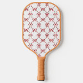 Red Bow Pickleball Paddle (Rückseite)
