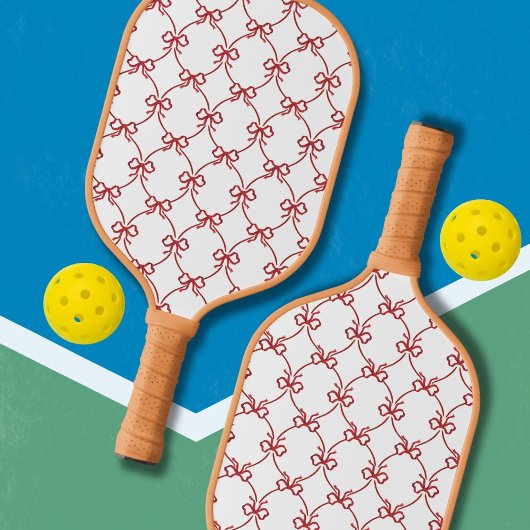 Red Bow Pickleball Paddle