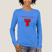 Red Bow - Tri-Blend Shirt (Vorderseite)