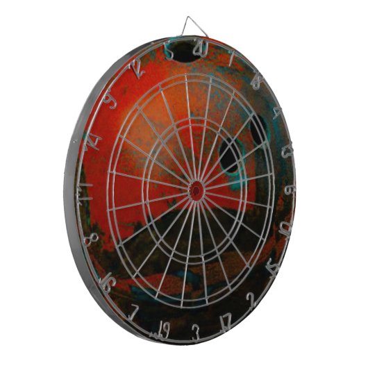 Red Bowling Ball anpassen Dartscheibe (Vorderseite Links)