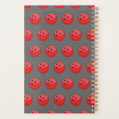 Red Bowling Ball Pattern Planer (Rückseite)