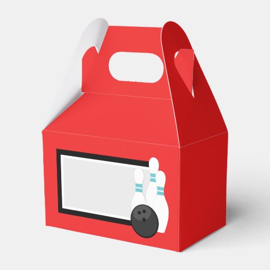 Red Bowling Fevor Boxes Geschenkschachtel (Vorderseite)