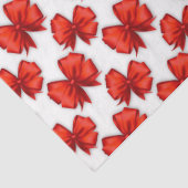 Red Bows Seidenpapier (Detail)