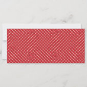 Red Boxes & Foto Wide Abschluss Einladung (Rückseite)