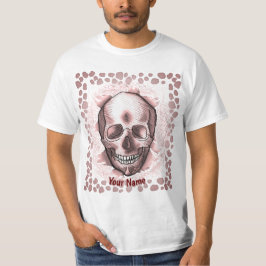 Red Break Out Skull T-Shirt
