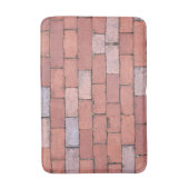 Red Brick Bodenstruktur lustig Badematte (Vorderseite Vertikal)