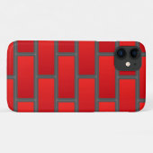 Red Brick Case-Mate iPhone Hülle (Rückseite (Horizontal))