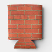 Red Brick City Wall Dosenkühler (Rückseite)