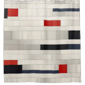 Red Brick Duschvorhang (Vorderseite)