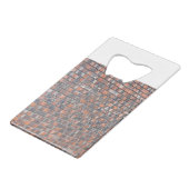 Red Brick Geldbeutel Flaschenöffner (Rückseite Schrägansicht)
