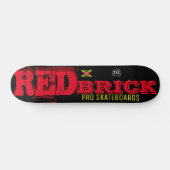 RED BRICK Skateboard, 7¾ Zoll Deck Skateboard (Horizontal)