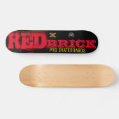 RED BRICK Skateboard, 7¾ Zoll Deck Skateboard (Horizontal)