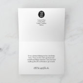 Red Brick Street Scene - Happy Houseaversary Karte (Innenseite)