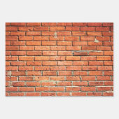 Red Brick Variation Geschenkpapier Set (Vorderseite 2)