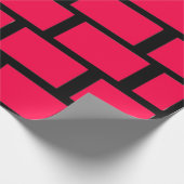 RED BRICK WALL GESCHENKPAPIER (Ecke)