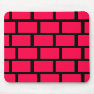 RED BRICK WALL MOUSEPAD
