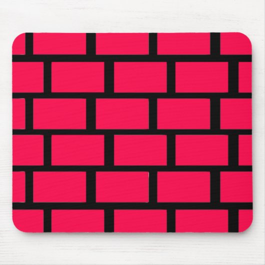 RED BRICK WALL MOUSEPAD (Vorne)