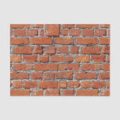 Red Brick Wall Naturstein Seidenpapier (Vorderseite)