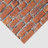 Red Brick Wall Naturstein Seidenpapier (Ausschnitt)
