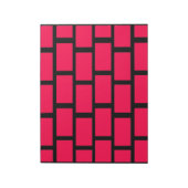 RED BRICK WALL NOTIZBLOCK (Rotiert)