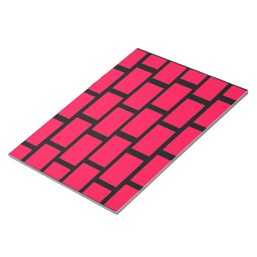 RED BRICK WALL NOTIZBLOCK (angewinkelt)