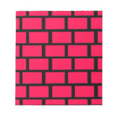 RED BRICK WALL NOTIZBLOCK (Vorderseite)