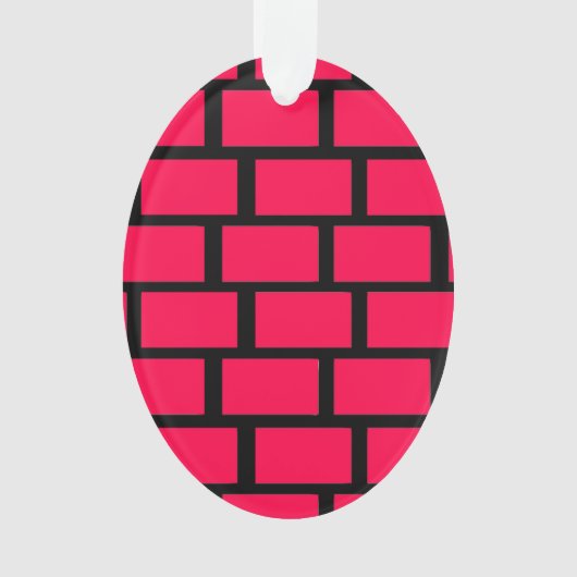 RED BRICK WALL ORNAMENT (Vorderseite)