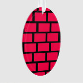 RED BRICK WALL ORNAMENT (Vorderseite)