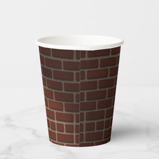 RED BRICK WALL PAPPBECHER (Rechts)