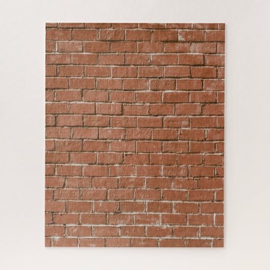 Red Brick Wall Rustic Puzzle (Vertikal)