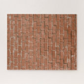 Red Brick Wall Rustic Puzzle (Horizontal)