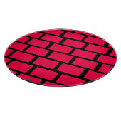 RED BRICK WALL SCHNEIDEBRETT (Ecke)